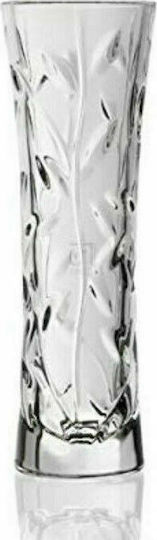 RCR Crystal Transparent Vase Y19cm