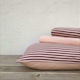 Nima Duvet Cover Set Cotton Queen with 2 Pillowcases 220x240 Suave Dark Pink