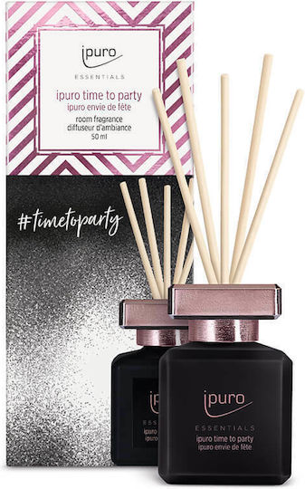iPuro Diffuser Essentials με Άρωμα Time To Party 019375 50ml