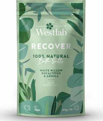 Westlab Sare de baie Recover Bathing Salts sub formă de cristale cu parfum Eucaliptus 454gr