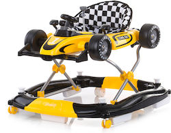 Chipolino Racer Baby Walker with Music Yellow