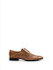 Damiani 257 Men's Leather Dress Shoes Tabac Brown