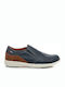 Boxer Men's Leather Casual Shoes Blue