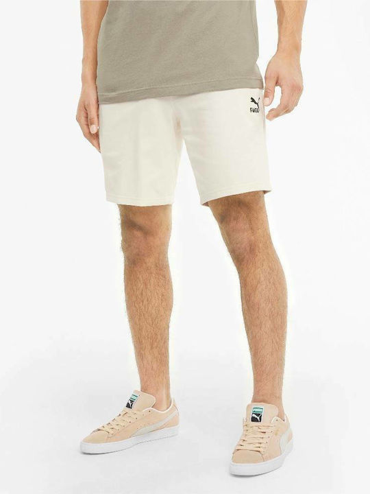 PUMA Classics Αθλητική Ανδρική Βερμούδα Μπεζ