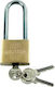 Golddoor Padlock Lengthened with Key No 20 1pcs