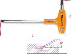 Beta Cheie Allen în formă T-Piece cu vârf de dimensiune 5mm