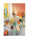 Saint Clair Indian Kids Duvet Cover Single Cotton Multicolored 160x220cm