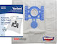 Unibags 640V Variant RO 01 Σακούλες Σκούπας 5τμχ Συμβατή με Σκούπα Delonghi / Fakir / Hoover / Juro-Pro / Rowenta