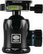 Sirui K-30II Professional Ball Head Aluminium Фотографска глава Черен