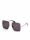 Max Mara Women's Sunglasses with Gold Metal Frame and Gray Lens MM 0002-H 32A