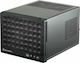 Silverstone SG13 Mini Tower Κουτί Υπολογιστή Μαύρο