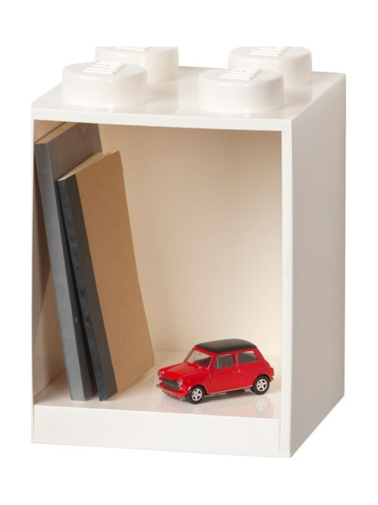 Kids Shelf Box Wall Landscape 4 Studs Floor Whi...