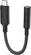 Alogic Convertor USB-C masculin în 3.5mm femini...