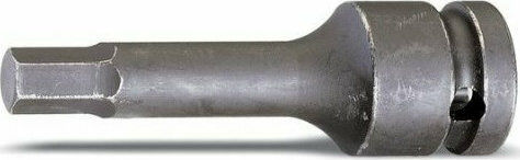 Beta Air Socket 1/2" Allen 720ME Walnut Pneumatic with Allen Head and Socket 1/2'' H6