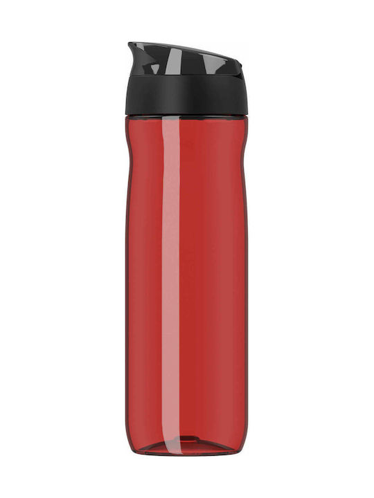 Timolino Omni Tritan Hydration Bottle Venti Water Bottle Plastic 600ml Red
