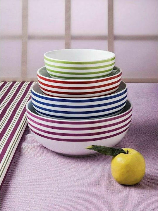 Cryspo Trio Viva Purple Porcelain Dinnerware Set 24.443.40 20pcs