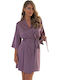 Bonatti Women's Satin Robe Purple Maida