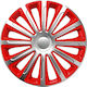 Versaco Car Hubcap Set Trend 14" 4pcs Red