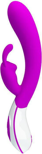 Pretty Love Harlan Rabbit Vibe Δονητής Rabbit 21.5cm Purple