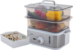 Jata Food Steamer with 2 Steaming Decks 6.8lt