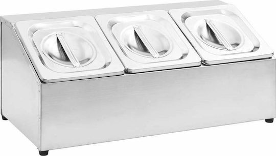 vidaXL Base for Gastronorm Basins Commercial Cooking Accessories 1pcs