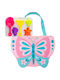 Stephen Joseph Butterfly Παιδική Τσάντα Θαλάσσης Ροζ 33x4x4εκ.
