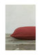 Nima Naem Stripped Σετ Μαξιλαροθήκες Dark Terracotta 52x72εκ.