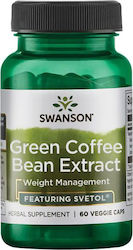 Swanson Green Coffee Bean Extract 200mg 60 φυτικές κάψουλες