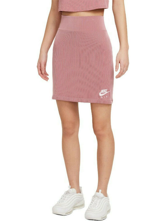 Nike Air Ψηλόμεση Mini Φούστα σε Ροζ χρώμα