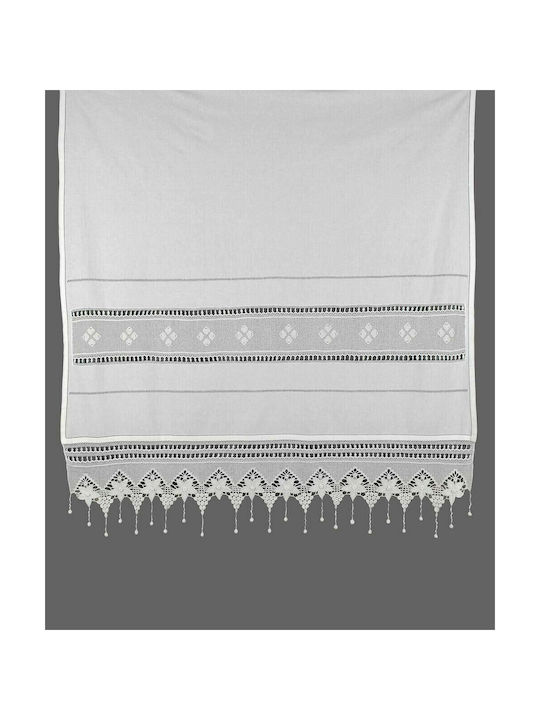 Silk Fashion Κουρτίνα με Τούνελ 027 Ecru 140x260εκ.