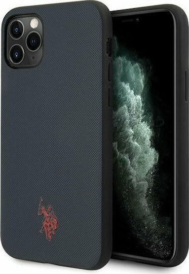 U.S. Polo Assn. Wrapped Задна корица Силикон Тъмносин (iPhone 11 Pro Max)