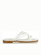 Mairiboo for Envie Damen Flache Sandalen in Weiß Farbe