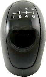 Carner Shift Knob με 6 Μαρκέ για Mercedes Vito W639 for Mercedes-Benz Viano black