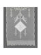 Silk Fashion Κουρτίνα με Τούνελ BG11 Toscan Λευκό 140x260εκ.