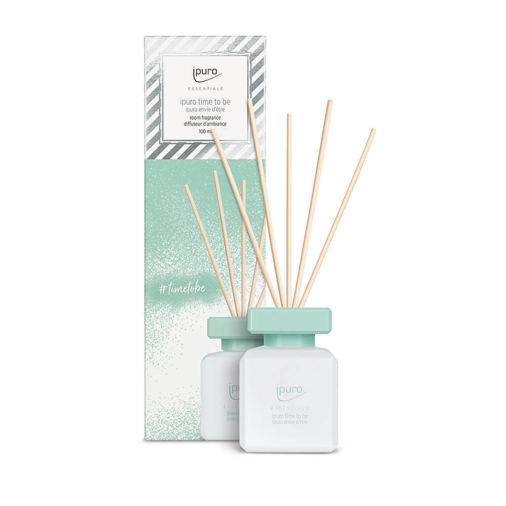 iPuro Room Reed Diffuser Sticks Essentials Time To Be 019379 1pcs 100ml