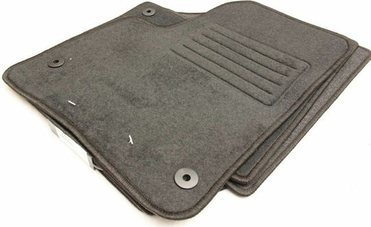 Petex Set of Front and Rear Mats 4pcs for Volkswagen Touareg 2002-2010 Black