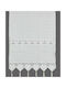 Silk Fashion Window Curtain with Tunnel 432 White 90x130cm