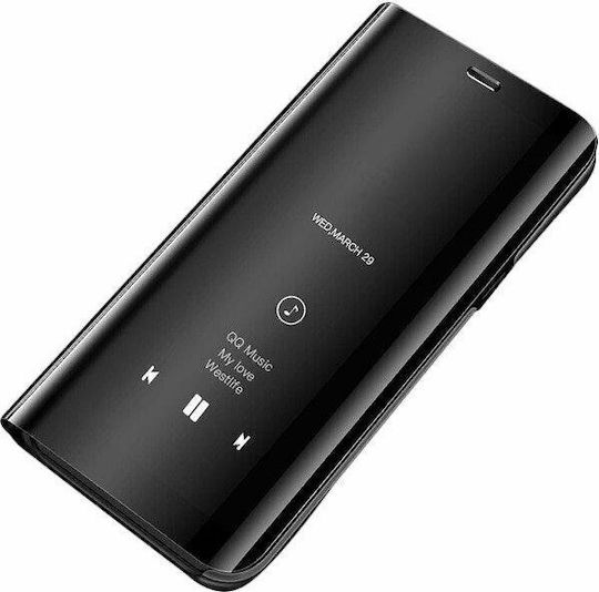 Clear View Book Πλαστικό Μαύρο (Galaxy A02s)