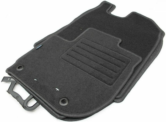 Petex Set of Front and Rear Mats 4pcs for Honda CR-V / HR-V 2015+ Black