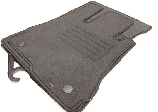 Petex Set of Front and Rear Mats 4pcs for Mercedes-Benz S 2005-2013 Black