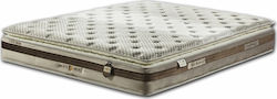 Matt & More Ice Silk Υπέρδιπλο 160x200x32cm με Ανεξάρτητα Ελατήρια & Ανώστρωμα