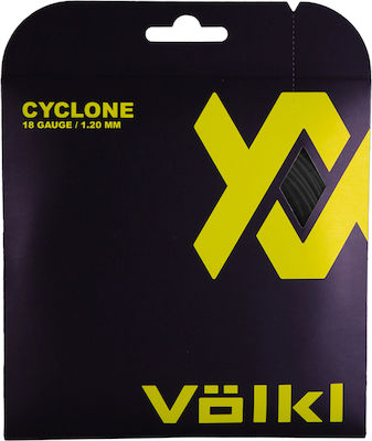 Volkl Cyclone Tennis-Saiten Schwarz Ø1.20mm