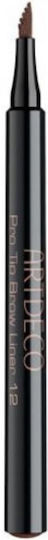 ArtDeco Pro Tip Augenbrauen-Make-up Bleistift für Braune 12 Ebony 1ml
