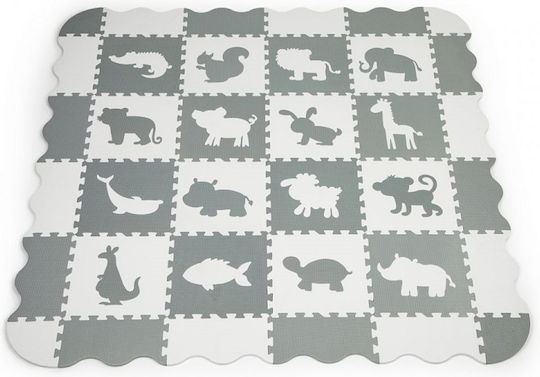 Ecotoys Puzzle de podea educativ pentru copii Covor-Puzzle Educațional 36buc