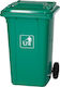 Mopatex Plastic Wheeled Waste Bin 100lt with Pe...