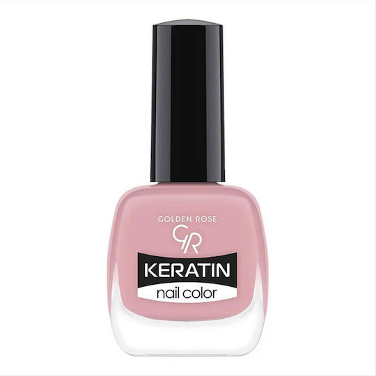 Golden Rose Keratin Glossy Βερνίκι Νυχιών Ροζ 14 10.5ml