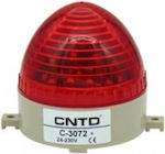 Cntd C-3072 Alarm System Beacon with Red LED 24V 10.3x10.6cm