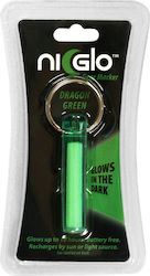 McNett Ni-Glo Keychain with LED Green