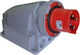 PCElectric Мъжки индустриален щепсел Индустриален мъжки щепсел 5P 63A IP67 535-6