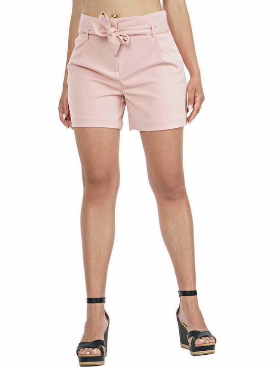 Only Women's High-waisted Shorts Pink